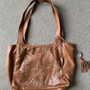 The Sak Huntley Tote Tobacco Floral